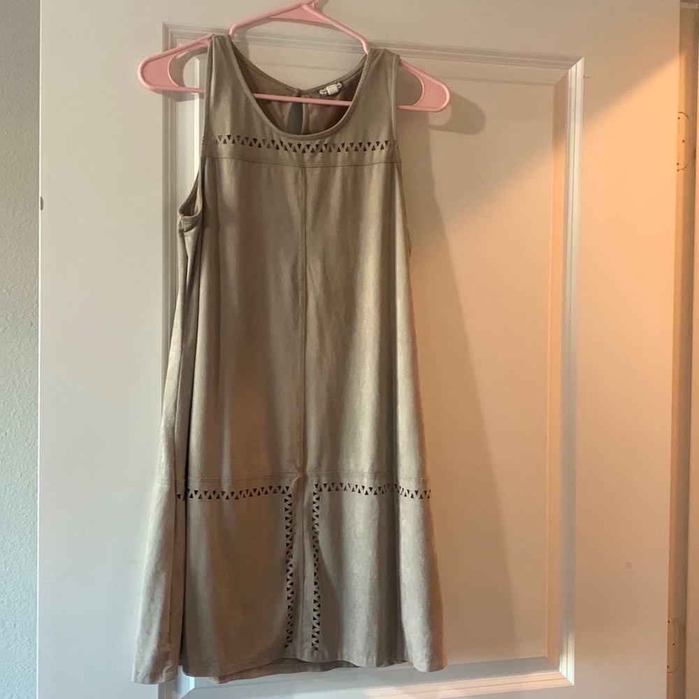 Super soft tan dress